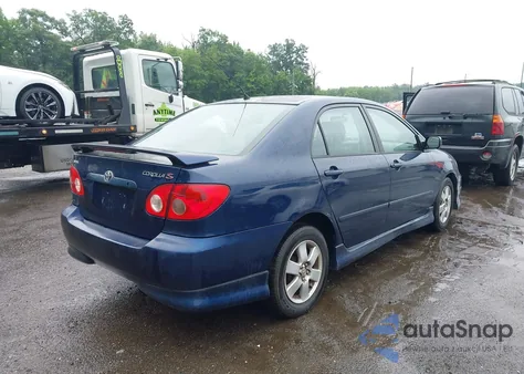2005 Toyota Corolla S из США, поврежденный, VIN 2T1BR32E25C419148